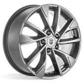 Диски КиК 7,0\R17 5*110 ET48.5 d63.35 Дарк платинум