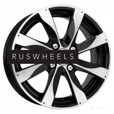 Диски КИК 6x15/4x100 ET40 D60,1 Джемини-оригинал (КС617) Алмаз черный Диски КИК 6x15/4x100 ET40 D60,1 Джемини-оригинал (КС617) Алмаз черный