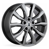 Диски КиК 7.5\R18 5*114.3 ET35 d67.1 Дарк платинум