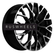 Диски Khomen Wheels 7x17/5x114,3 ET47 D66,1 KHW1718 (Nissan Juke F15 [14..20]) Black-FP