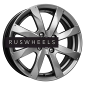 Грузовые диски K&K 6x15/4x100 ET39 D56,6 Джемини-оригинал (КС617) Дарк платинум