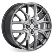 Диски КиК 6,0\R16 4*100 ET37 d60.1 Дарк платинум Диски КиК 6,0\R16 4*100 ET37 d60.1 Дарк платинум