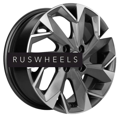 Диски Khomen Wheels 6x15/4x100 ET40 D60,1 KHW1508 (XRay) Gray-FP