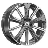 Диски СКАД Premium 7,0\R19 5*108 ET36 d65.1 Diamond gloss graphite