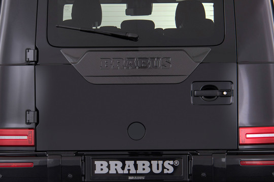 Накладка Brabus на заднюю дверь для G-class. Карбон (глянцевый)