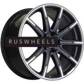 Диски Khomen Wheels 8,5x19/5x112 ET38 D66,6 KHW1903 (Mercedes) Black-FP matt Диски Khomen Wheels 8,5x19/5x112 ET38 D66,6 KHW1903 (Mercedes) Black-FP matt