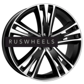 Диски КИК 8,5x20/5x114,3 ET35 D67,1 Атлас (КС661M) Алмаз черный