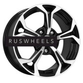 Диски iFree 6,5x15/5x108 ET43 D67,1 Эрнесто (КС484) Блэк Джек