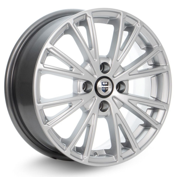Диски КиК  Меандр-оригинал (КС888)  6,0\R15 4*100 ET46  d54,1  Сильвер SK  [r75154SK]