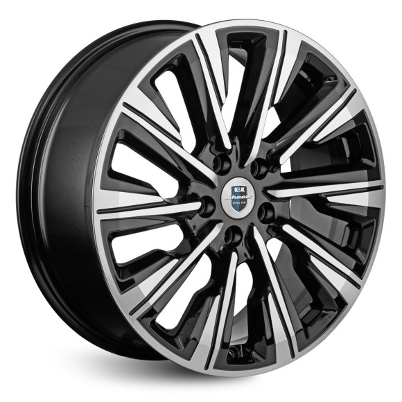 Диски КиК 7.5\R19 5*114.3 ET40 d64.1 Алмаз черный Диски КиК 7.5\R19 5*114.3 ET40 d64.1 Алмаз черный