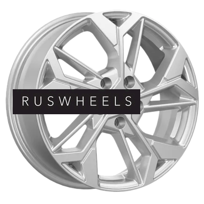 Диски КИК 6,5x17/5x114,3 ET35 D67,1 КС1062 Сильвер