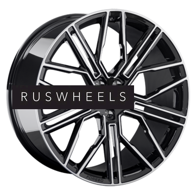 Диски LS Forged 10,5x21/5x112 ET31 D66,6 LS FG08 BKF (конус, C570)