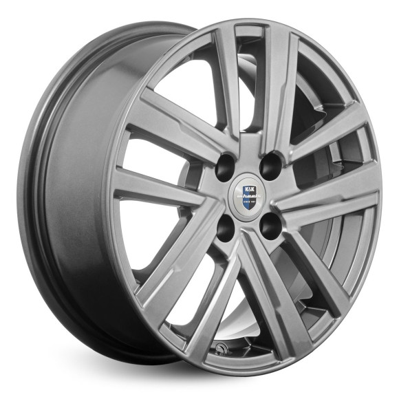 Диски КиК 6,0\R15 4*100 ET46 d54.1 Дарк платинум Диски КиК 6,0\R15 4*100 ET46 d54.1 Дарк платинум