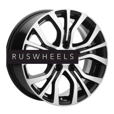 Диски Khomen Wheels 6,5x16/5x120 ET51 D65,1 KHW1608 (Multivan) Black-FP