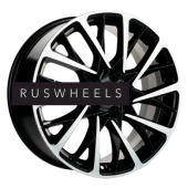 Диски Khomen Wheels 7,5x18/5x108 ET45 D65,1 KHW1804 (DFM AX7/580/Evolute i-Pro) Black-FP