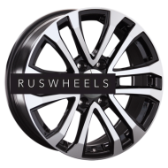 Диски Replay 7,5x17/6x139,7 ET30 D106,1 TY309 BKF (пш)