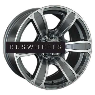 Диски LS 8x17/6x139,7 ET10 D110,5 766 GMF (конус, Колпак+лого)