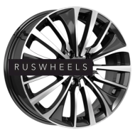 Диски КИК 6,5x17/5x114,3 ET45 D66,1 Flanker (КС1097) Алмаз черный