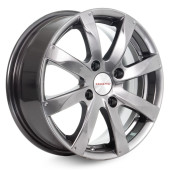 Диски КиК 6,0\R15 4*100 ET38 d67.1 Дарк платинум