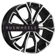 Диски Khomen Wheels 7,5x19/5x108 ET33 D60,1 KHW1907 (OMODA C5) Black-FP Диски Khomen Wheels 7,5x19/5x108 ET33 D60,1 KHW1907 (OMODA C5) Black-FP