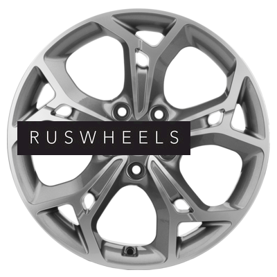 Диски Khomen Wheels 7x17/5x112 ET40 D57,1 KHW1702 (Kodiaq/Tiguan) Gray-FP
