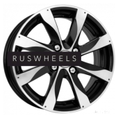 Грузовые диски K&K 6x15/4x100 ET48 D54,1 Джемини-оригинал (КС617) Алмаз черный Грузовые диски K&K 6x15/4x100 ET48 D54,1 Джемини-оригинал (КС617) Алмаз черный