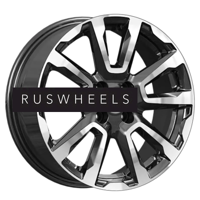 Диски КИК 6,5x16/4x100 ET41 D60,1 КС1026 Алмаз черный