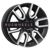 Диски Khomen Wheels 8x17/6x139,7 ET45 D93,1 KHW1723 (Mazda BT50) Black-FP