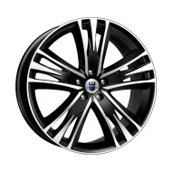 Диски КиК  Атлас (КС661M)  8,5\R20 5*112 ET35  d66,6  Алмаз черный  [78439]