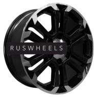 Диски Khomen Wheels 7,5x18/6x139,7 ET36 D100,1 KHW1817 (Tank 300/500) Black-FP Диски Khomen Wheels 7,5x18/6x139,7 ET36 D100,1 KHW1817 (Tank 300/500) Black-FP
