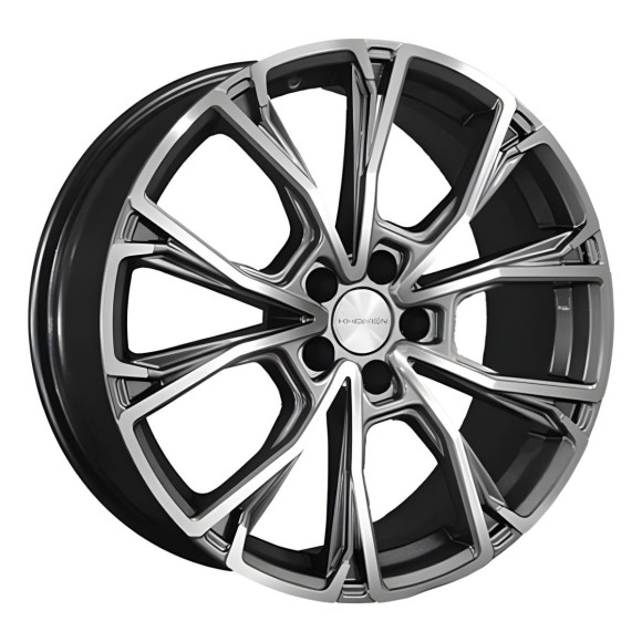 Диски Khomen Wheels 7,5x19/5x108 ET38 D60,1 KHW1907 (Jetour X70/X90 Plus) Gray-FP Диски Khomen Wheels 7,5x19/5x108 ET38 D60,1 KHW1907 (Jetour X70/X90 Plus) Gray-FP