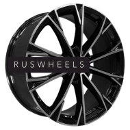 Диски Khomen Wheels 8x20/5x108 ET46 D63,4 KHW2018 (Geely Monjaro/Tugella) Black-FP