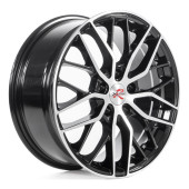 Диски XtrikeRST 7.5\R17 5*114.3 ET52 d67.1 BK/FP