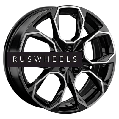 Диски Replay 7x18/5x112 ET43 D57,1 SK169 BKF (конус, C570)