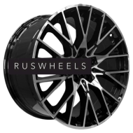 Диски PDW 9,5x19/5x112 ET33 D66,6 5408 Gloss Black Machine Face (PDW)