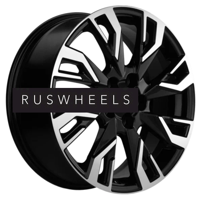 Диски Khomen Wheels 7x18/5x114,3 ET40 D64,1 KHW1809 (Haval F7/F7x) Black-FP Диски Khomen Wheels 7x18/5x114,3 ET40 D64,1 KHW1809 (Haval F7/F7x) Black-FP