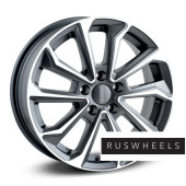 Диски Dezent R18 / 7.5J PCD 5x114.3 ЕТ 38 ЦО 67.1 KS dark