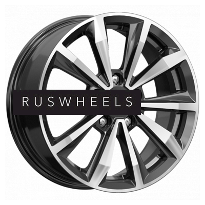 Диски КИК 6,5x16/5x112 ET43 D57,1 КС974 Алмаз черный