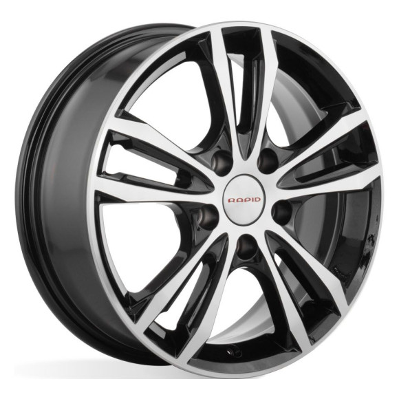 Диски КиК  Samara (КС866)  6,0\R16 5*114,3 ET45  d67,1  Алмаз черный SK  [74576SK]