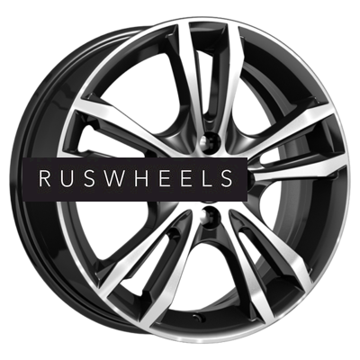 Грузовые диски K&K 6x16/4x100 ET41 D60,1 Samara-оригинал (КС866) Алмаз черный SK Грузовые диски K&K 6x16/4x100 ET41 D60,1 Samara-оригинал (КС866) Алмаз черный SK