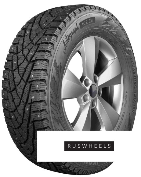 Шины Ikon 225/70R15C 112/110R Autograph Ice C4 TL (шип.)