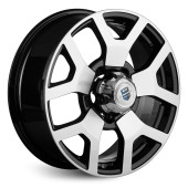 Диски КиК 7,0\R18 5*139.7 ET35 d108.5 Алмаз черный Диски КиК 7,0\R18 5*139.7 ET35 d108.5 Алмаз черный