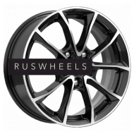 Диски iFree 6,5x16/5x114,3 ET46 D67,1 Джет (КС914) Блэк Джек