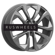 Диски СКАД 7x17/5x100 ET35 D57,1 Тукан (КЛ356) Графит