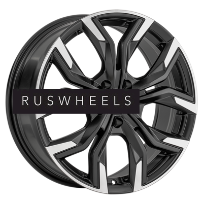 Диски LS FlowForming 7,5x18/5x112 ET40 D66,6 RC92 BKSF (конус)