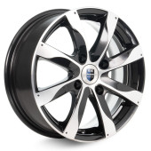 Диски КиК  Джемини-оригинал (КС617)  6,0\R15 4*100 ET40  d60,1  Алмаз черный  [r64737]