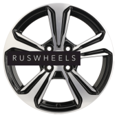 Диски Khomen Wheels 6x15/4x100 ET50 D60,1 KHW1502 (Vesta) Black-FP