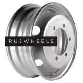 Грузовые диски SRW 6x17,5/6x222,25 ET127 D164 Silver (3176050) (9,5 мм) 2 300 кг Грузовые диски SRW 6x17,5/6x222,25 ET127 D164 Silver (3176050) (9,5 мм) 2 300 кг