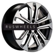 Диски Khomen Wheels 7x18/5x114,3 ET40 D64,1 KHW1803 (Haval F7/F7x) Gray-FP