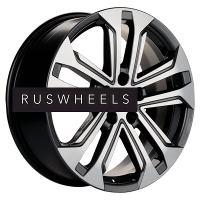 Диски Khomen Wheels 7x18/5x114,3 ET40 D64,1 KHW1803 (Haval F7/F7x) Gray-FP